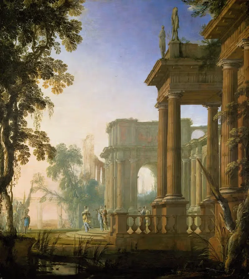 Ефта и его дочь by Анри Моперше, 1650-1700 — digital art print download