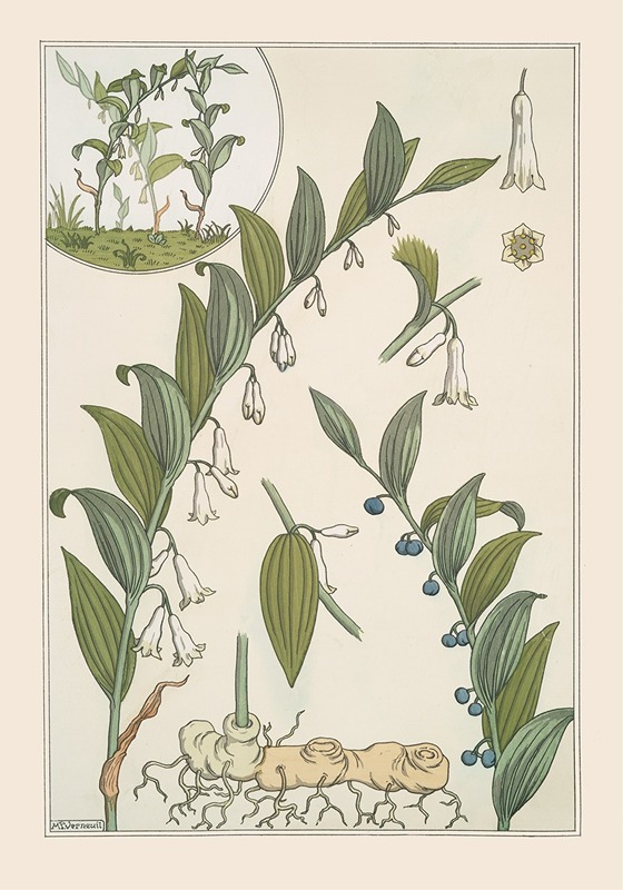 Sceau de Salomon by Морис Пиллар Вернёй, 1896 — digital art print download