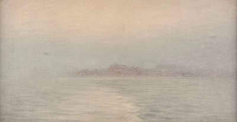 Эффект тумана над морем by Генри Брокман, 1911 — digital art print download