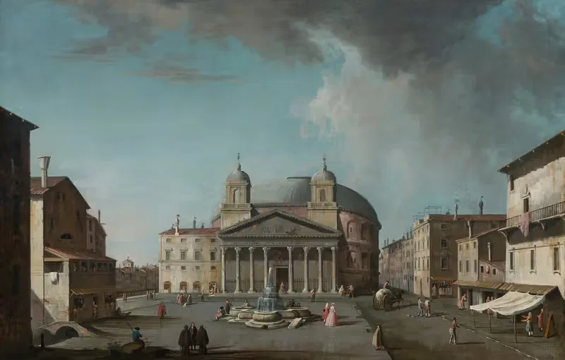 View Of The Pantheon, Rome — Jacopo Fabris