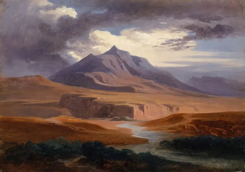 Mountains In The Roman Campagna — Johann Jakob Frey