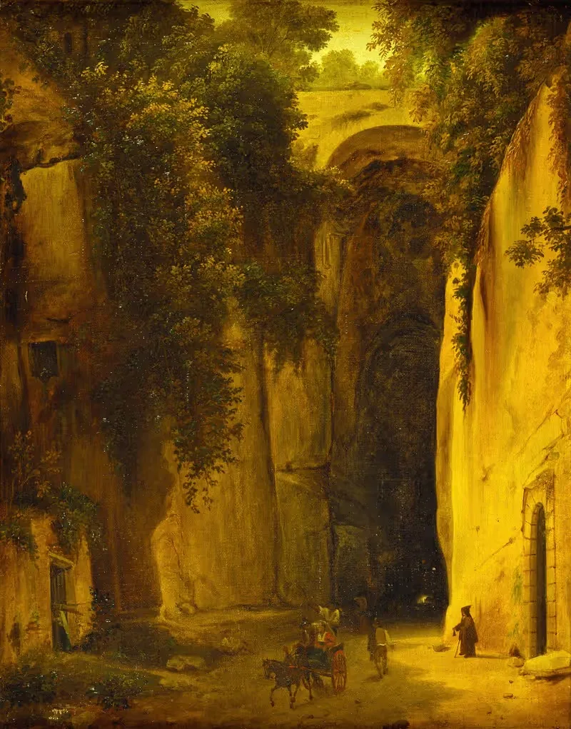 The Posillipo Grotto At Naples — Michelangelo Pacetti