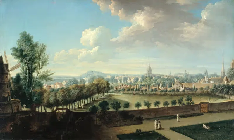 Уголок Шартр, улица Д'Анфер by Николя Жан-Батист Рагене, 1715-1793 — digital art print download