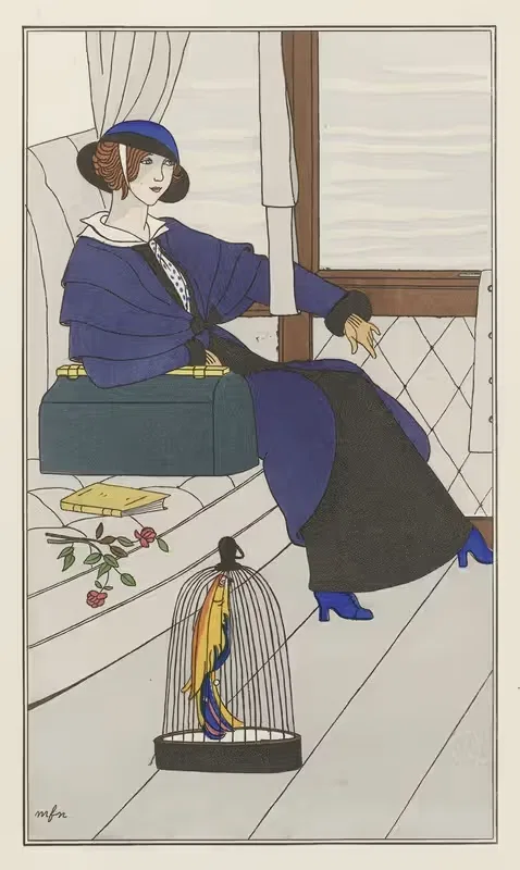 Путешествующий плащ by Монограммист МФН, 1913 — digital art print download