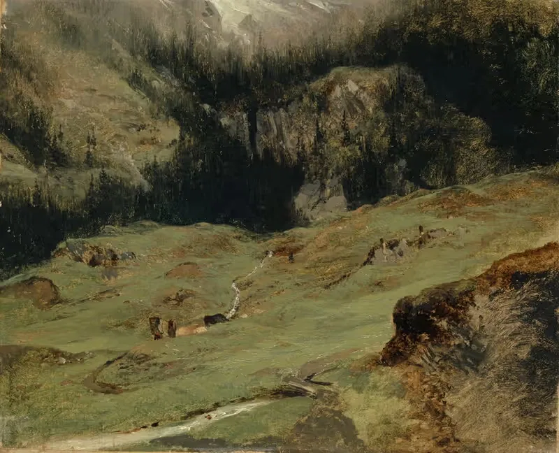 Альп Розенлауи by Александр Каламе, 1850–1855 — digital art print download