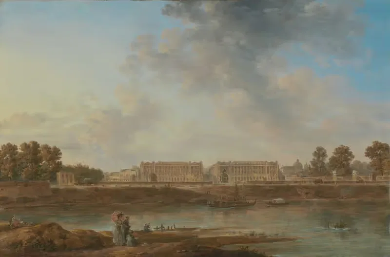 A View of Place Louis XV — Alexandre-Jean Noël