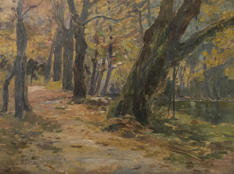 In The Park by Augustin Satra — digital art print download