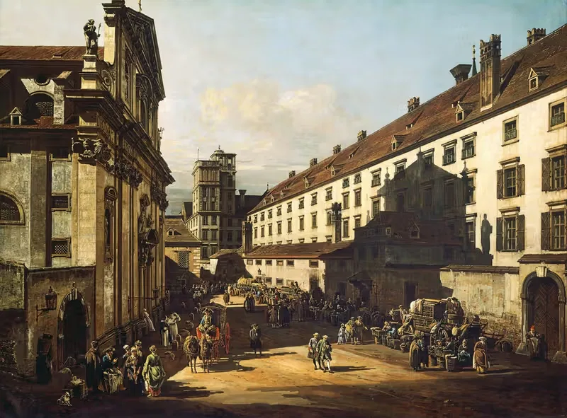 Vienna, Dominican Church — Canaletto