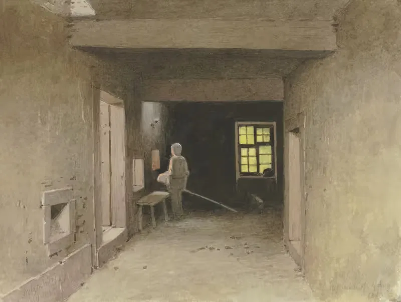 Bakery in Salzschlirf, August 9, 1880 — Carl Theodor Reiffenstein