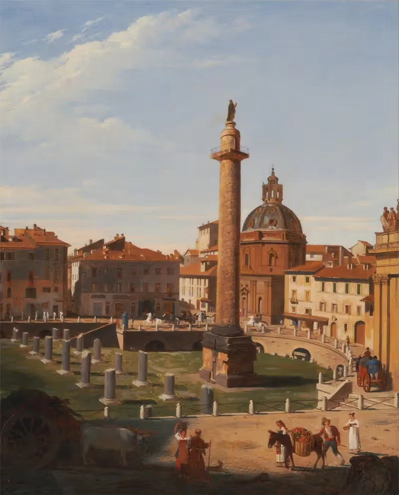 A View of Trajan's Forum, Rome — Charles Lock Eastlake