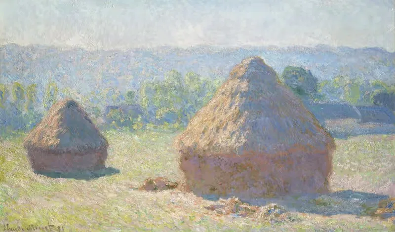 Сено, конец лета by Клод Моне, 1891 — digital art print download