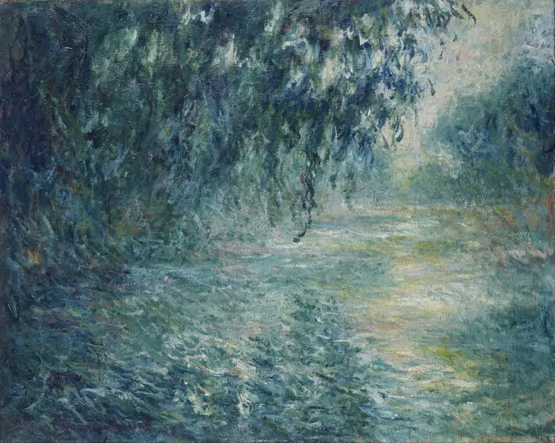 Утро на Сене by Клод Моне, 1898 — digital art print download