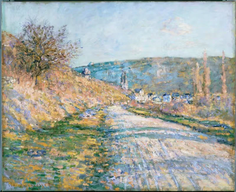 The Road to Vétheuil — Claude Monet