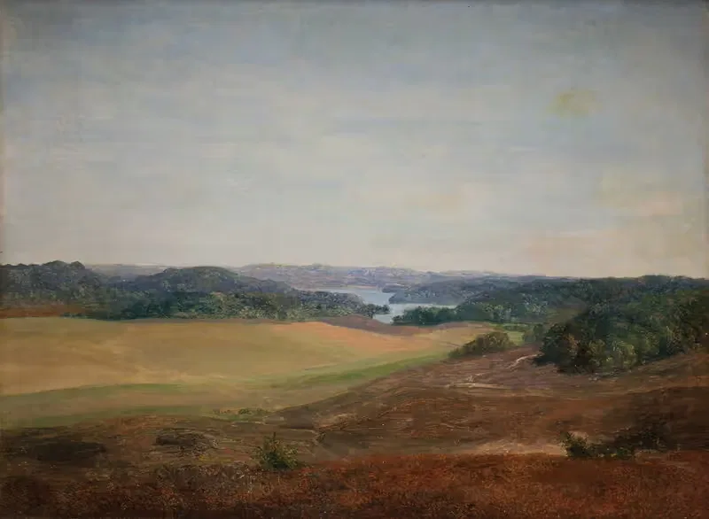 Landscape near Silkeborg, Jutland — Dankvart Dreyer