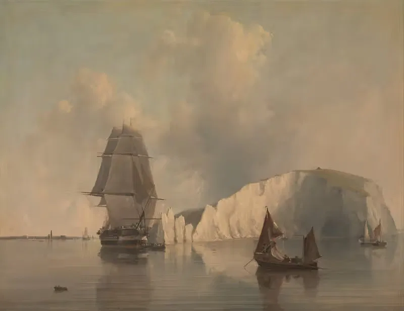 Off the Needles, Isle of Wight — Edward William Cooke