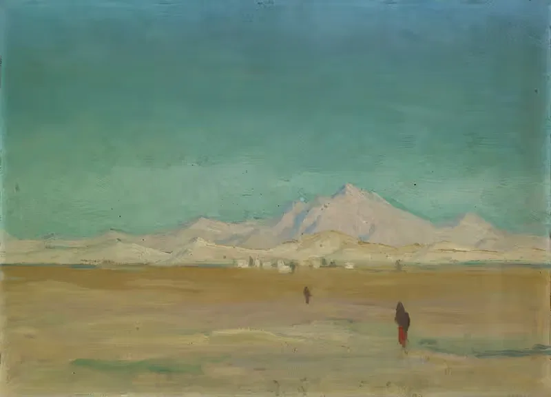 Algerische Landschaft by Ernst Schiess — digital art print download