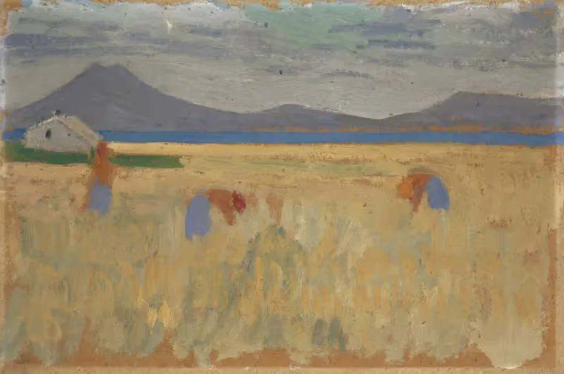 Harvest on the Balearic Islands — Ernst Schiess