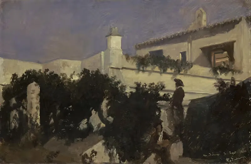 Spanish Villa in Medina Sidonia — Frank Buchser