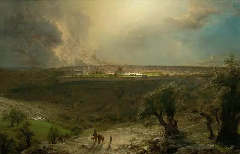 Jerusalem from the Mount of Olives — Frederic Edwin Church