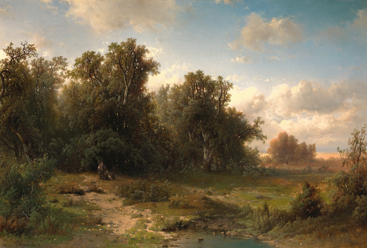Wolfheze by Frederik Hendrik Hendriks, 1828-1865 — digital art print download