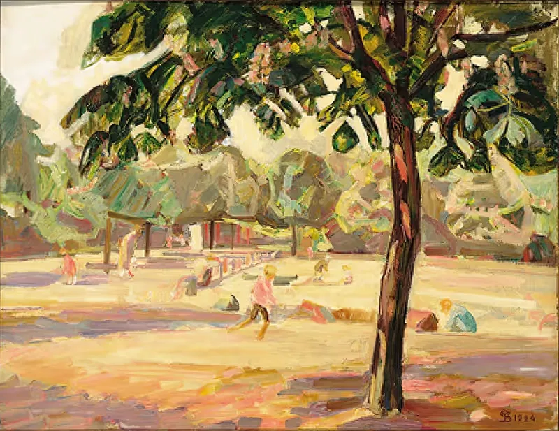 Легенда Дети в Фелледпарке by Фриц Сиберг, 1926 — digital art print download