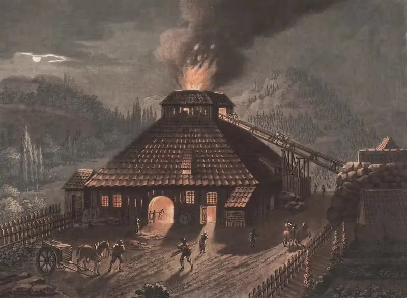 Здание по отливке железа by Георг Хаас, 1790 – 1890 — digital art print download