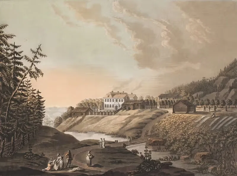 Seconde vue de Stubbe-Lian by Georg Haas, 1787 – 1791 — digital art print download