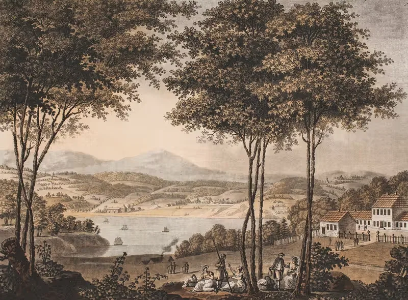 Vue prise près de Hèningslöst — Georg Haas