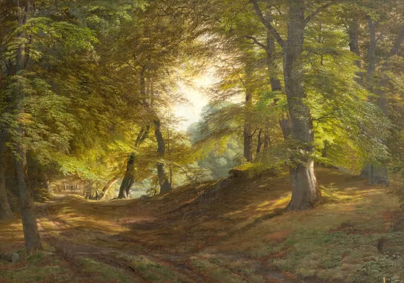 A Wood near Frederiksborg Castle — Godtfred Rump