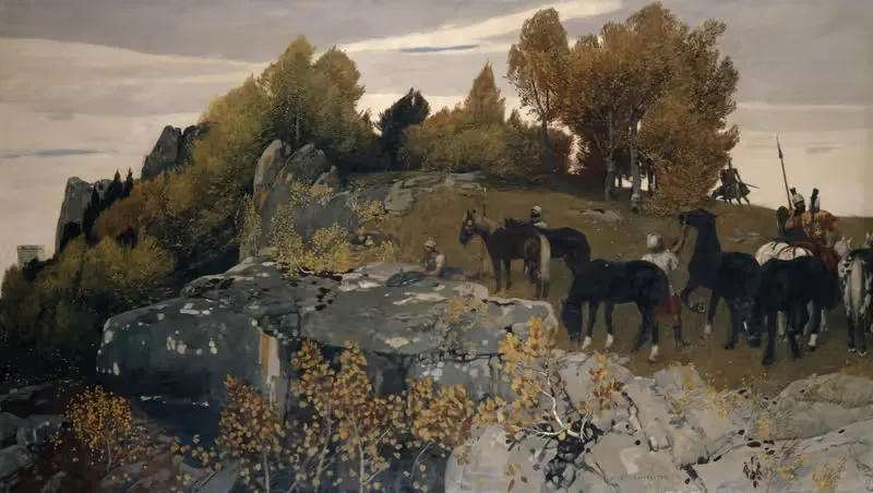 Римский аванпост на высокой высоте by Ханс Сандройтер, 1891 — digital art print download