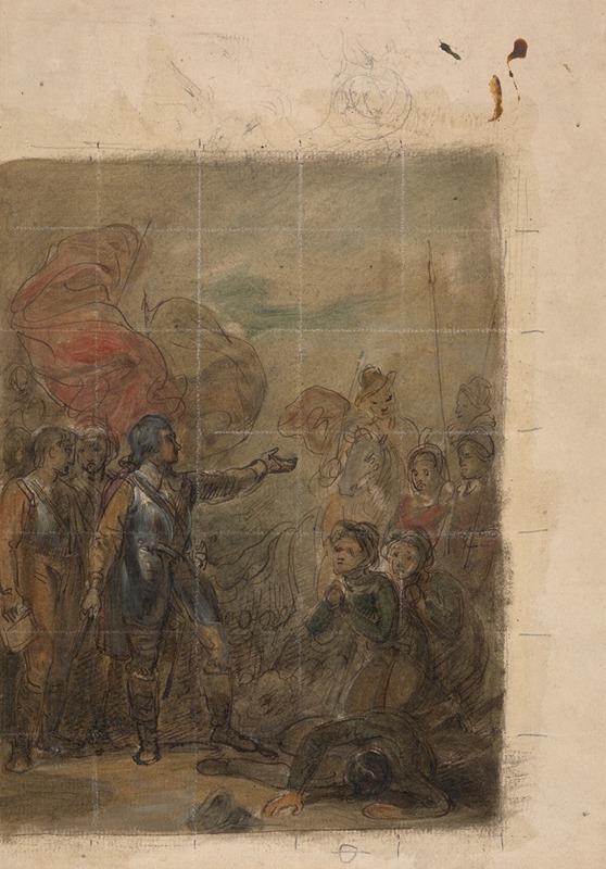 Scene from Don Quixote by Роберт Смирк — digital art print download