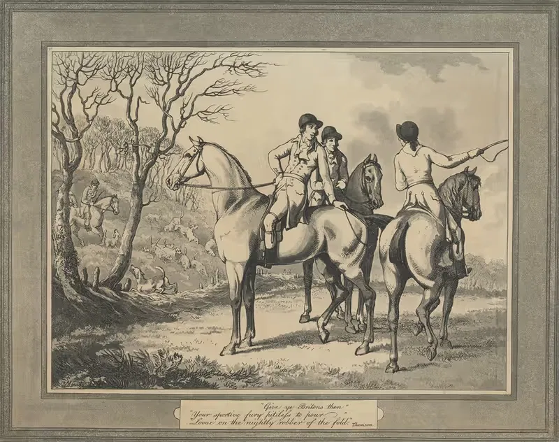 Дайте же вам, бритоны by Самуэль Ховитт, 1794 — digital art print download