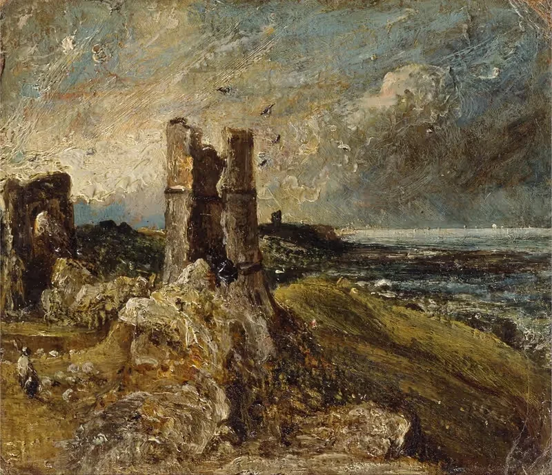 Замок Хадли by Джон Констебл, 1828-1829 — digital art print download