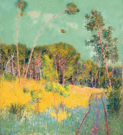 Поляна в лесу by Джон Питер Рассел, 1891 — digital art print download