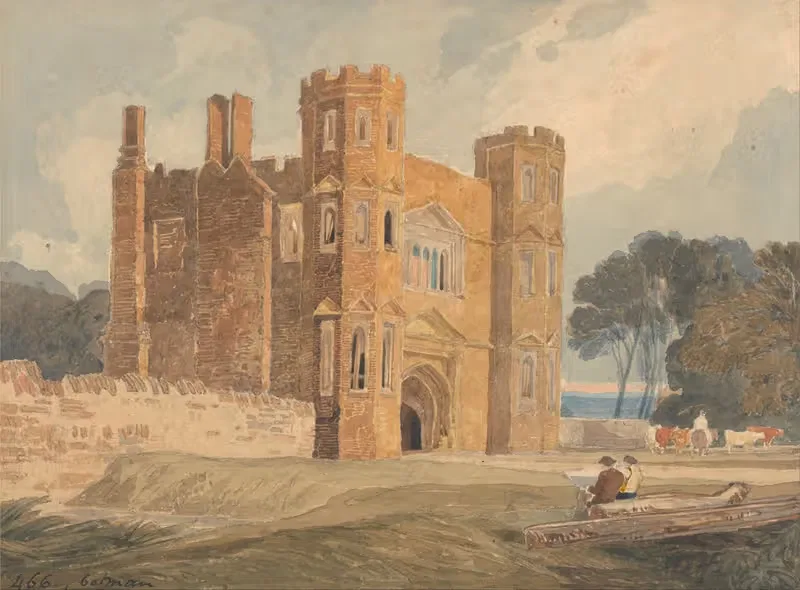 Gate-way, Saint Mary's Wiggenhall, Norfolk — John Sell Cotman