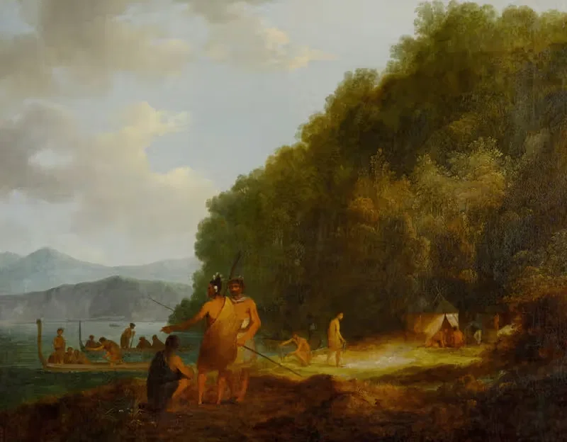 Ship Cove, Queen Charlotte Sound — John Webber