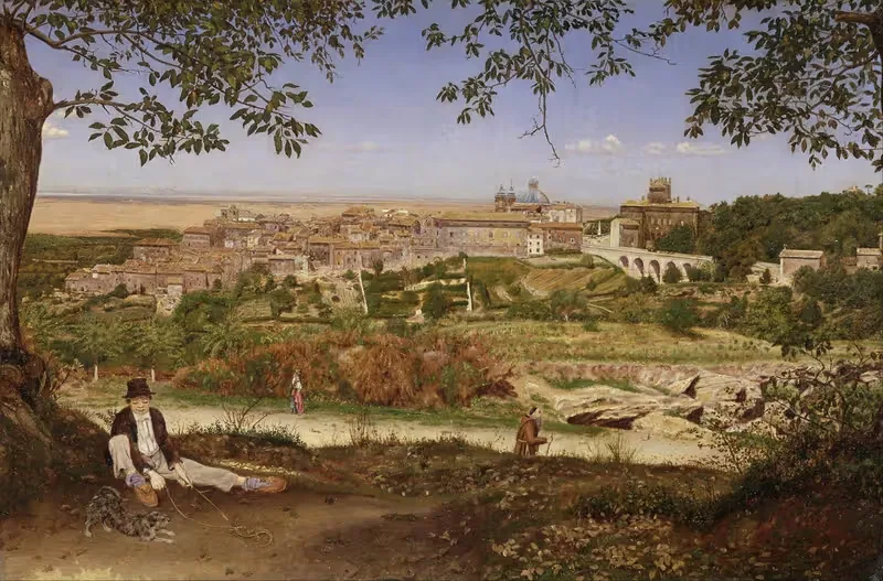 Ariccia, near Rome, Italy — John William Inchbold