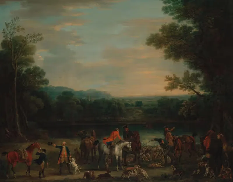 The Death of the Hare — John Wootton