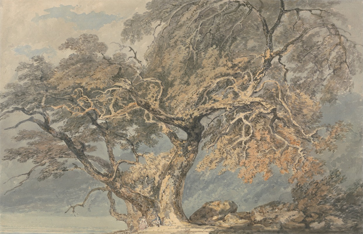 A Great Tree by Joseph Mallord William Turner — digital art print download