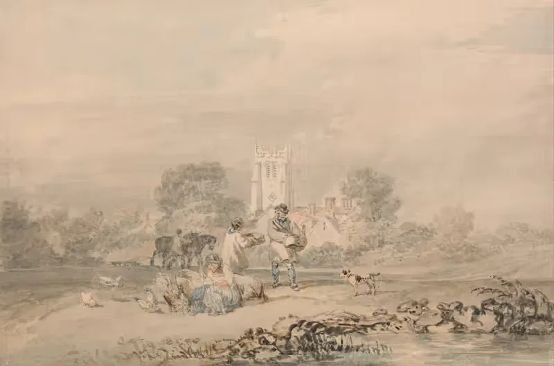 Autumn Sowing of the Grain — Joseph Mallord William Turner