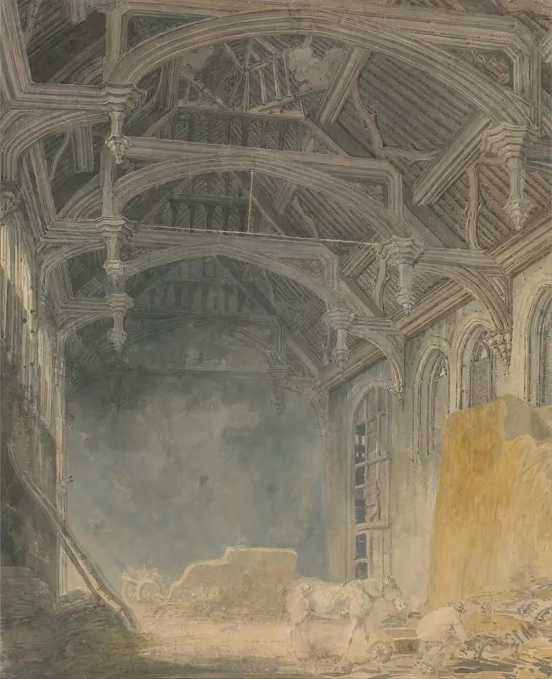 Interior of St. John's Palace, Eltham — Joseph Mallord William Turner