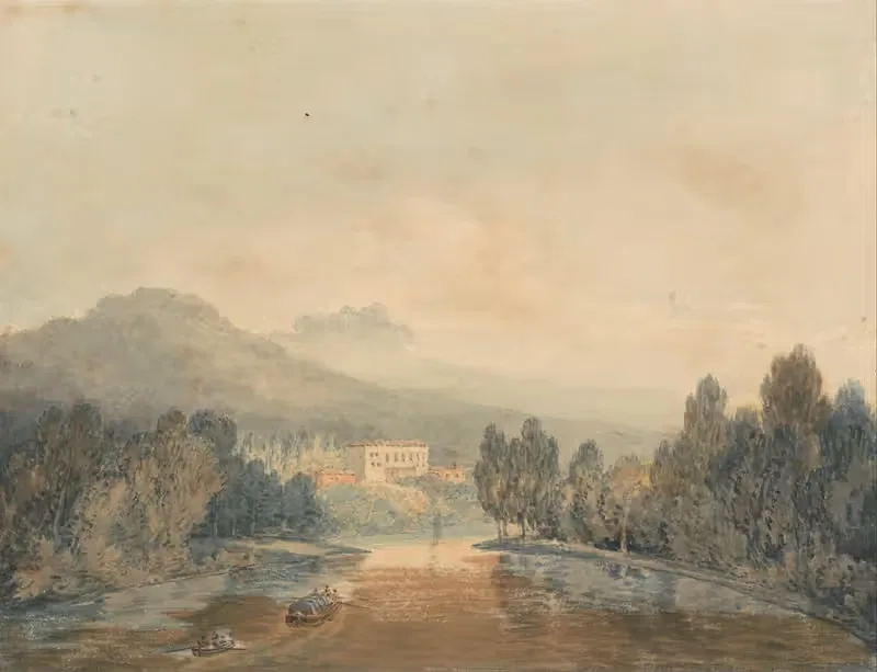 Villa Salviati on the Arno — Joseph Mallord William Turner