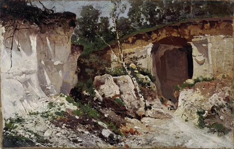 Меловые холмы by Юлий Федерс, 1881 — digital art print download
