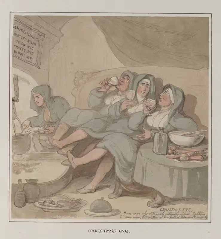 Канун Рождества by Томас Роуландсон, 1788–1821 — digital art print download