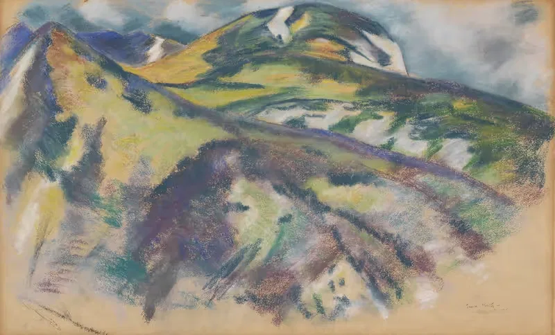 Холмы Вальдеса by Марсден Хартли, 1918 — digital art print download