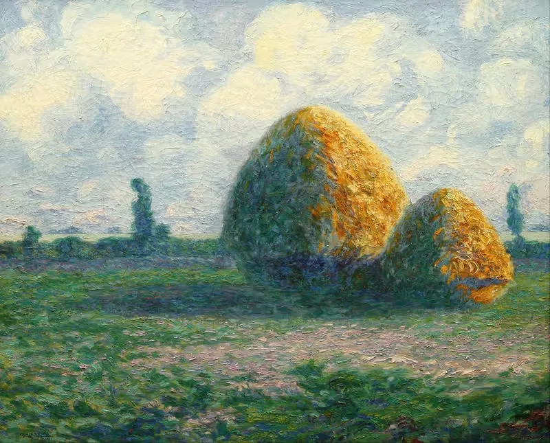Las parvas (la pampa de hoy) — Martín Malharro