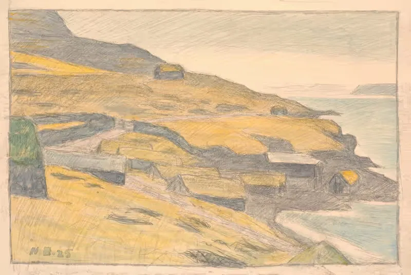 Parti fra Nolsø, Færøerne — Niels Bjerre