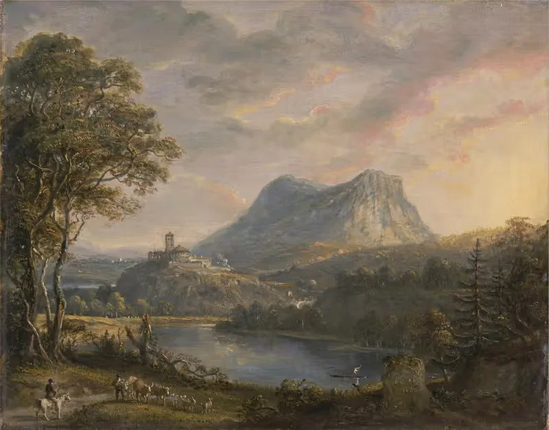Landscape with a Lake by Paul Sandby — digital art print download