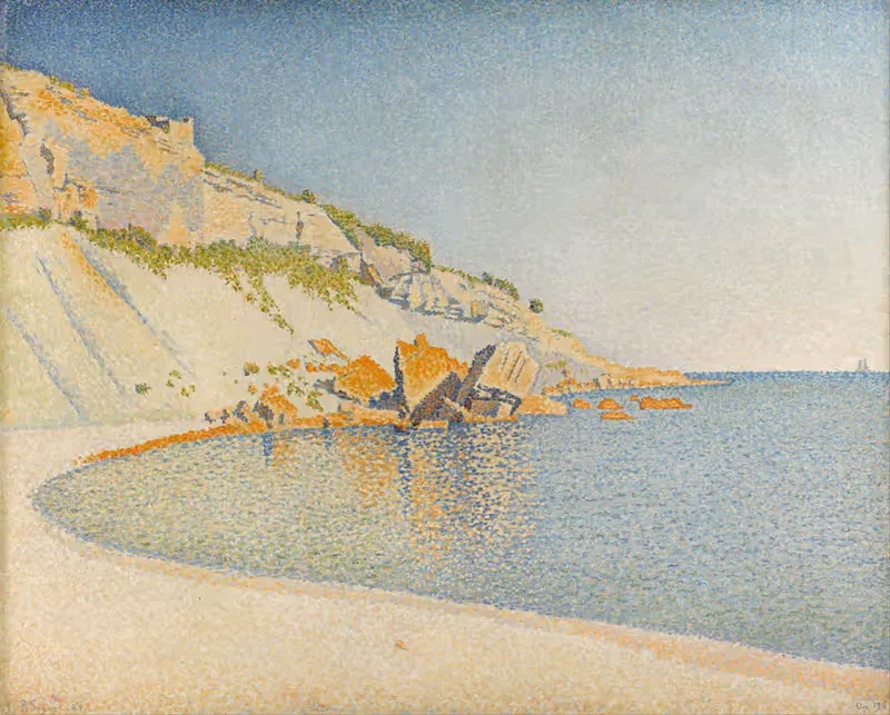Кассис, мыс Ломбар, Опера 196 by Поль Синьяк — digital art print download