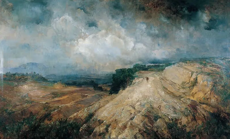 Rocky Landscape by Ramon Martí i Alsina — digital art print download